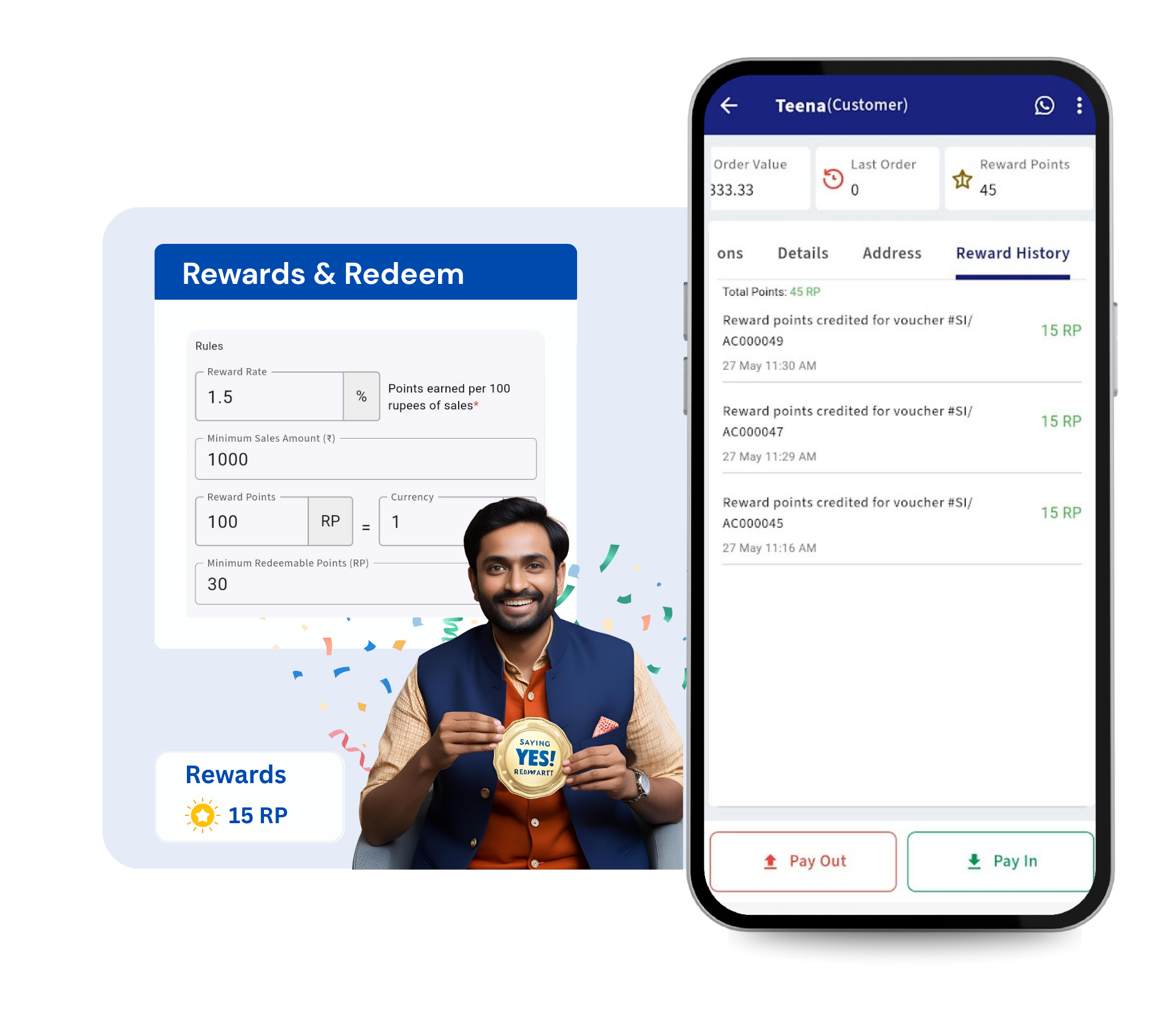 Rewards & Redeem