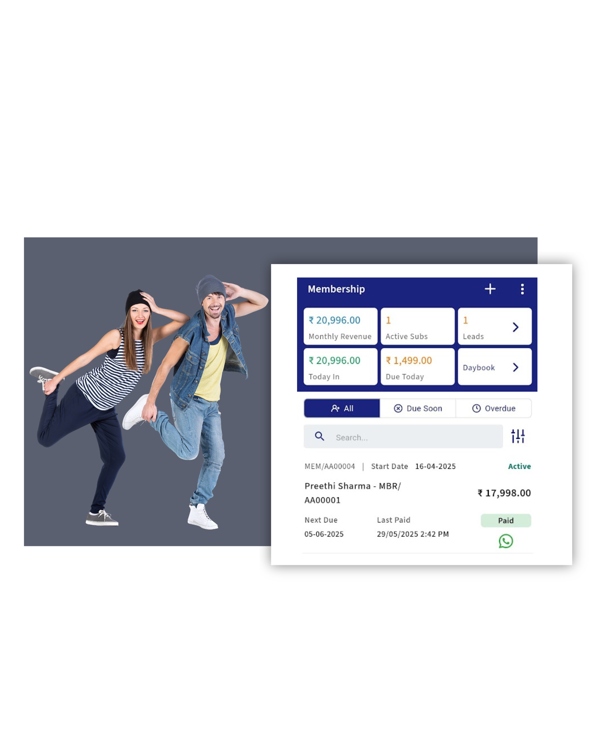 Create dance class packages in studio software